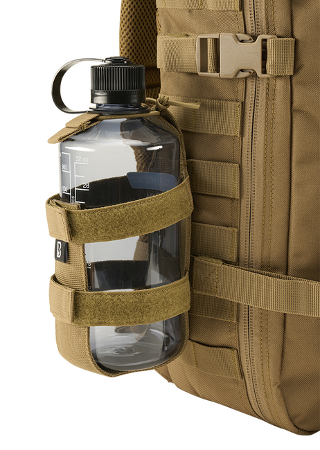 Brandit Flex Large Molle Bottle Pouch, Camel