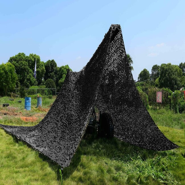 WARAGOD Chameleon Camouflage Net 3x6m, Black