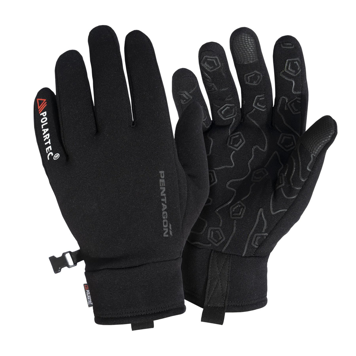 Pentagon Ursus Γάντια Power Stretch Polartec, μαύρο