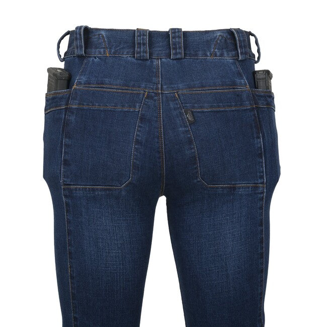 Helikon-Tex COVERT hlače taktične Denim Mid, Vintage Worn Blue