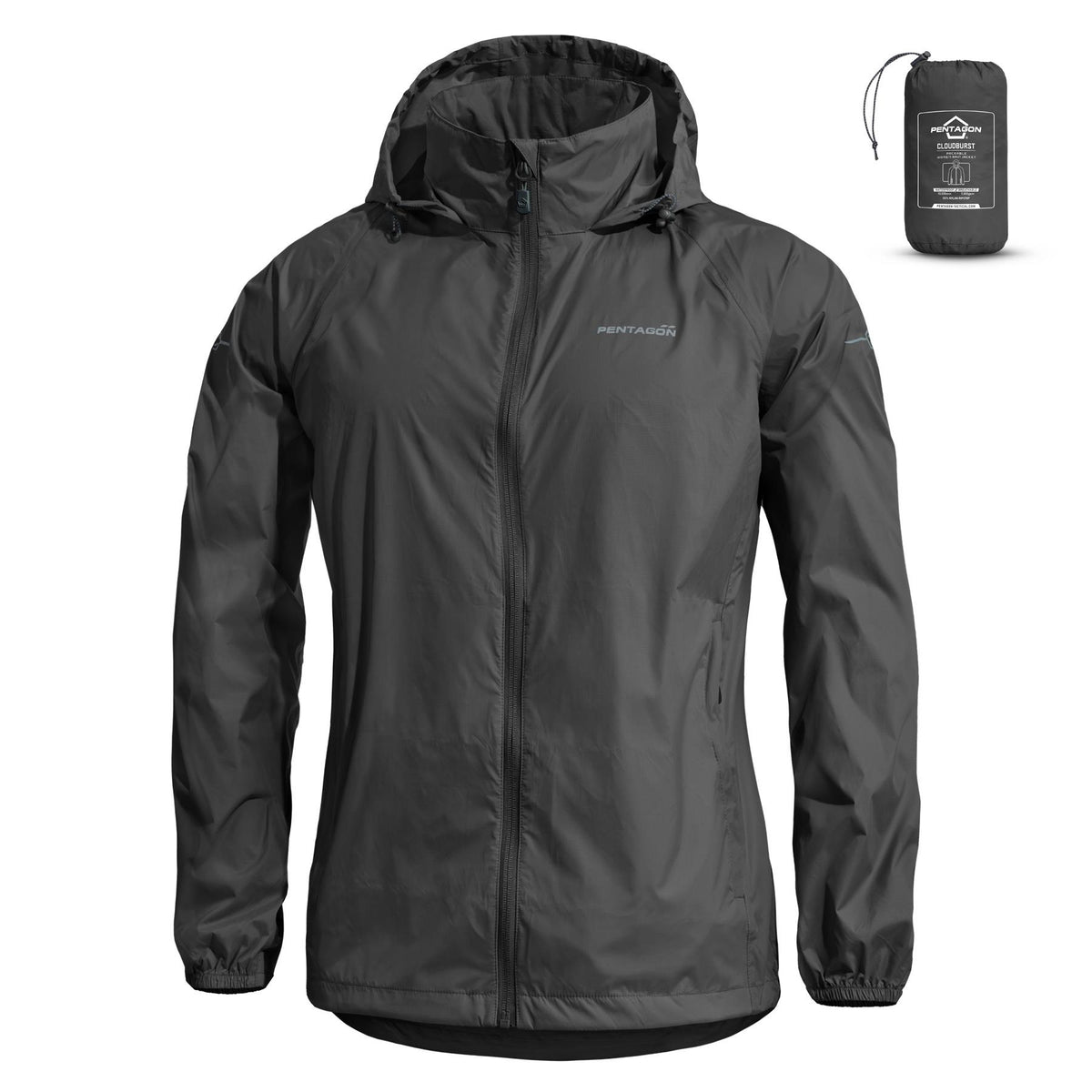 Pentagon Cloudburst Packable women's jacket, black