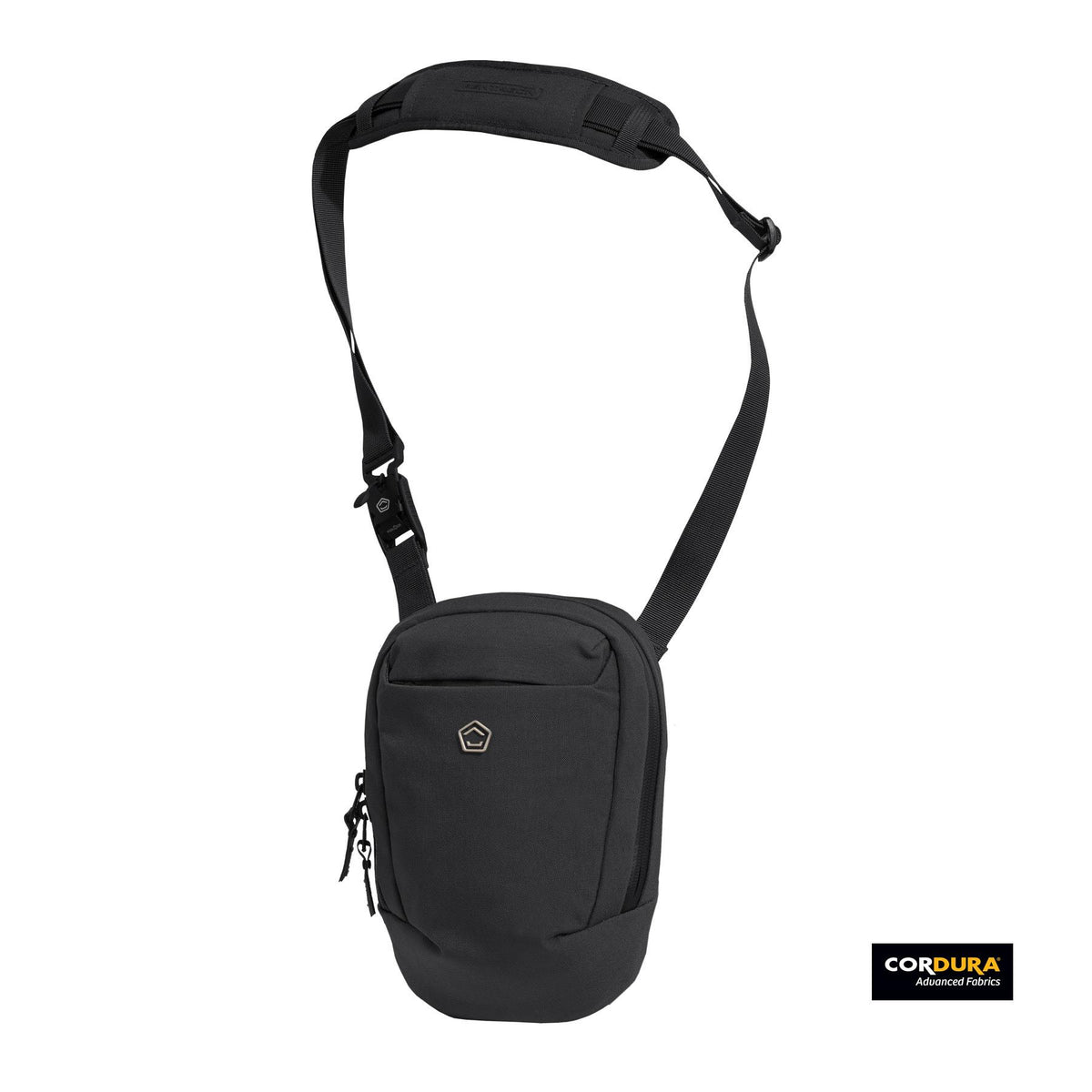 Pentagon Consul Vertical Sling Pouch, Black