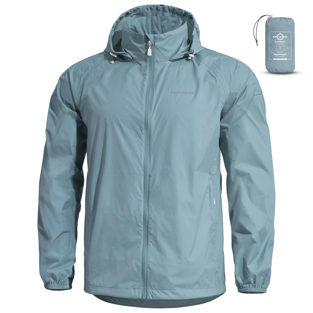 Pentagon Cloudburst Packable men's jacket, mint