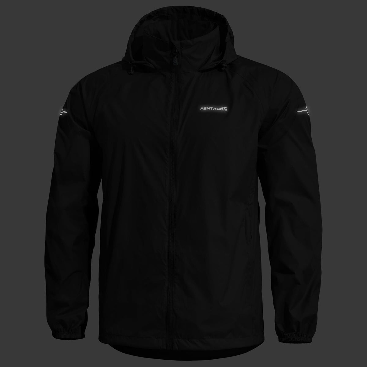 Pentagon Cloudburst Packable ανδρικό μπουφάν, μαύρο