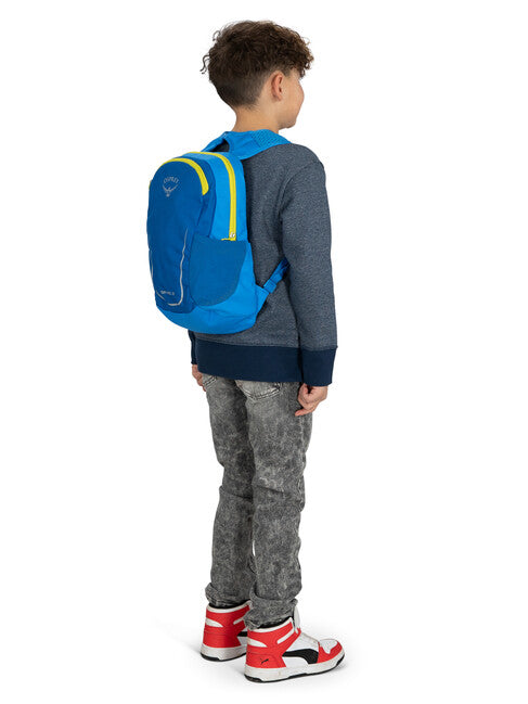 OSPREY DAYLITE JR otroški nahrbtnik, alpin blue/blue flame