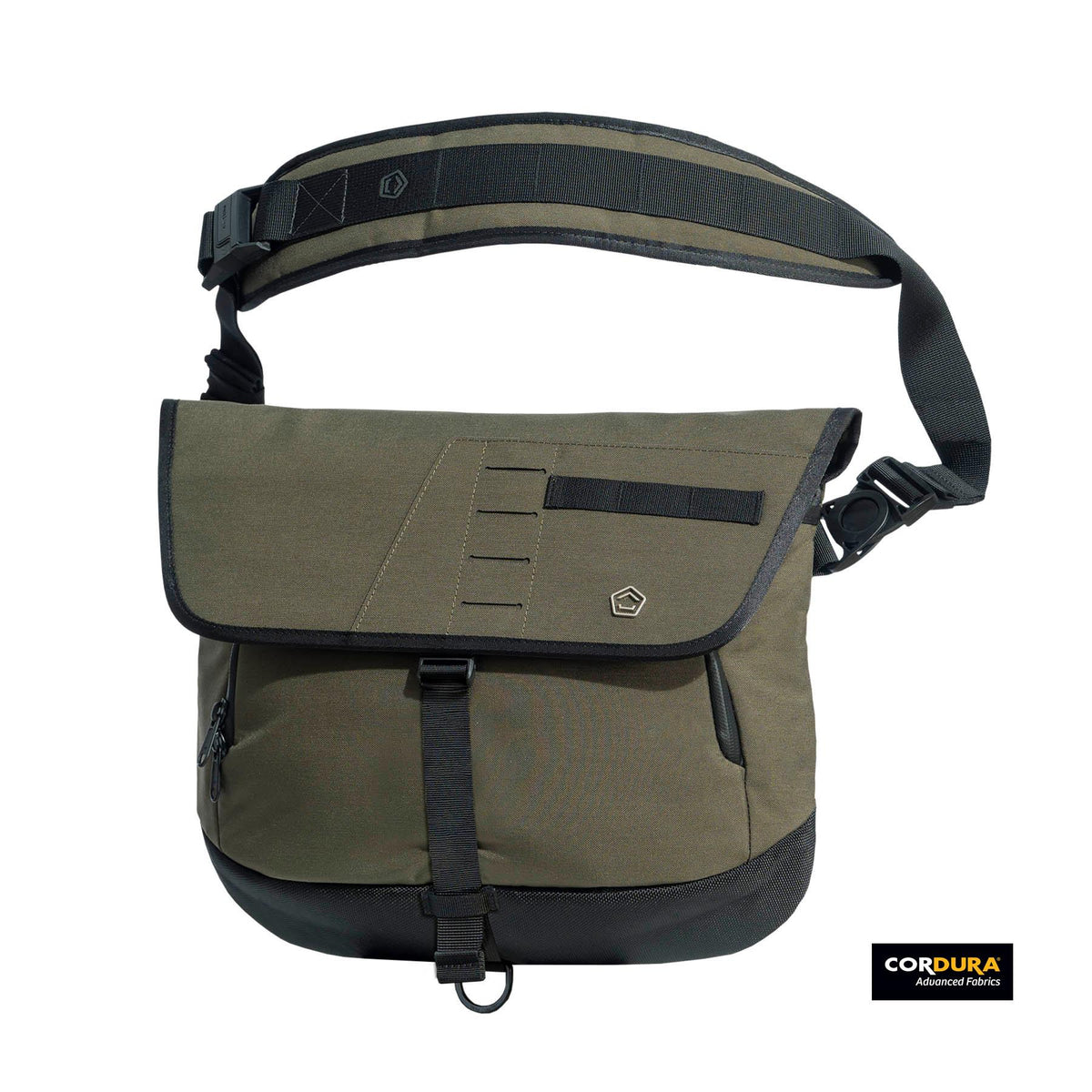 Pentagon Consul Side Messenger Bag, Dark Grey