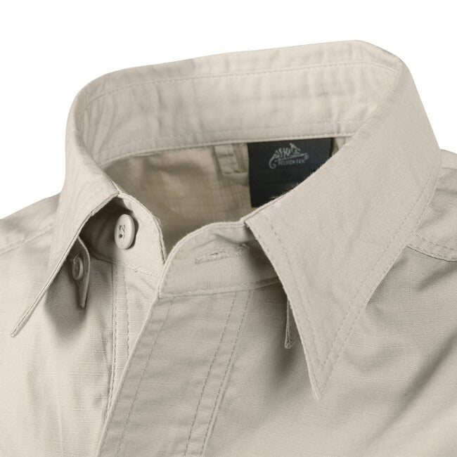 Helikon-Tex DEFENDER Mk2 Long Sleeve Shirt, PolyCotton Ripstop, Beige