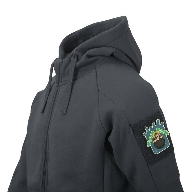 Helikon-Tex Urban Tactical Fleece Hoodie (Full Zip), Grey