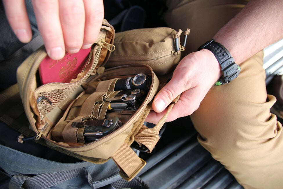 Helikon-Tex Insert vrečka za dokumente Cordura, siva