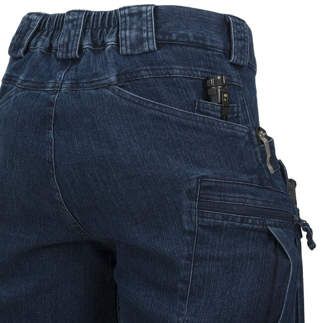 Helikon-Tex UTS Παντελόνι Τακτικό Κοντό 11'' Denim Stretch, Marine Blue