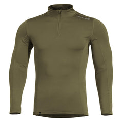 Pentagon Pindos 1/2 majica s zadrgo, olivno zelena