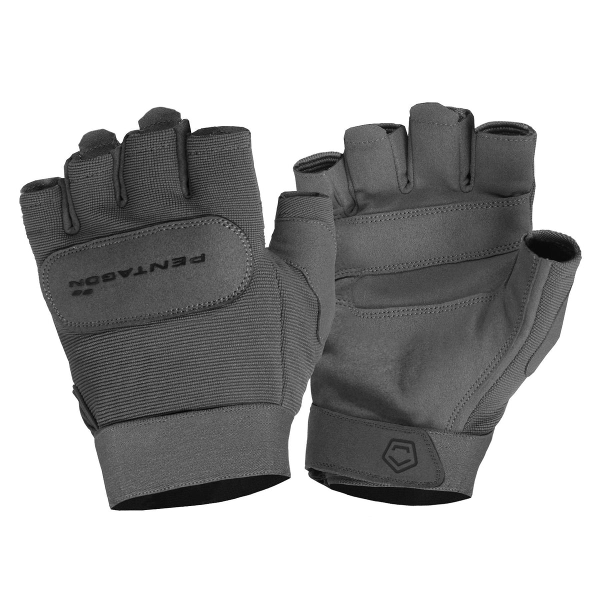 Pentagon Duty Mechanic Fingerless Gloves, Grey