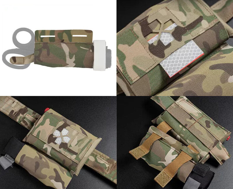 Leguon SaberMicro Ιατρική Micro Trauma Θήκη, μαύρο camo