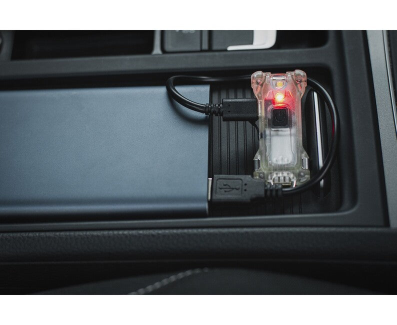 ArmyTek Zippy LED Keychain, Red