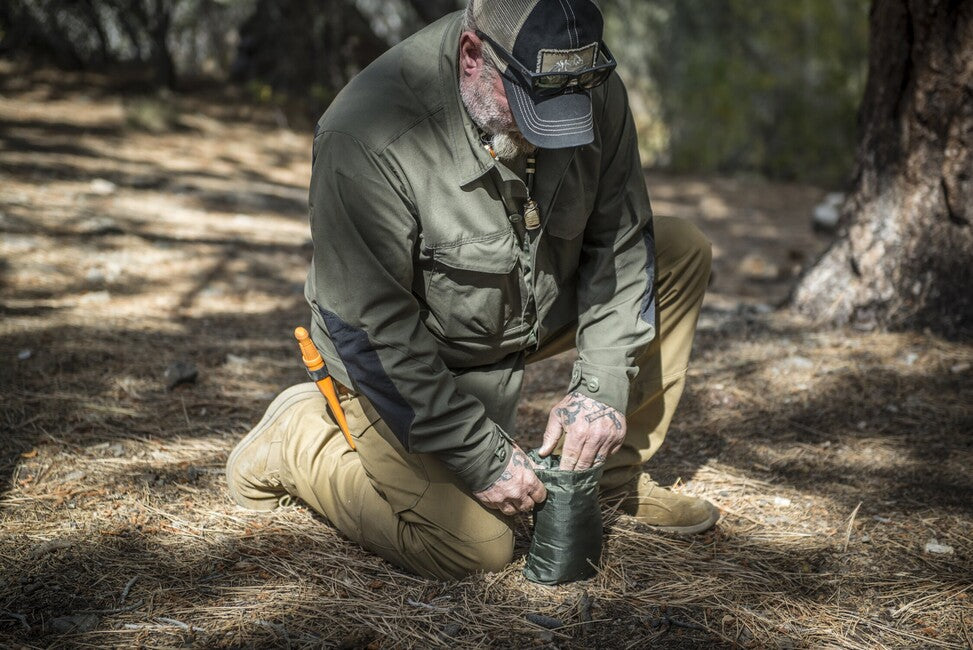 Helikon-Tex SUPERTARP ponjava za priklonjitev majhna, PL Woodland
