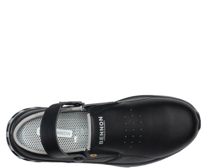 BENNON BLACK SB ESD delovne sandale Slipper