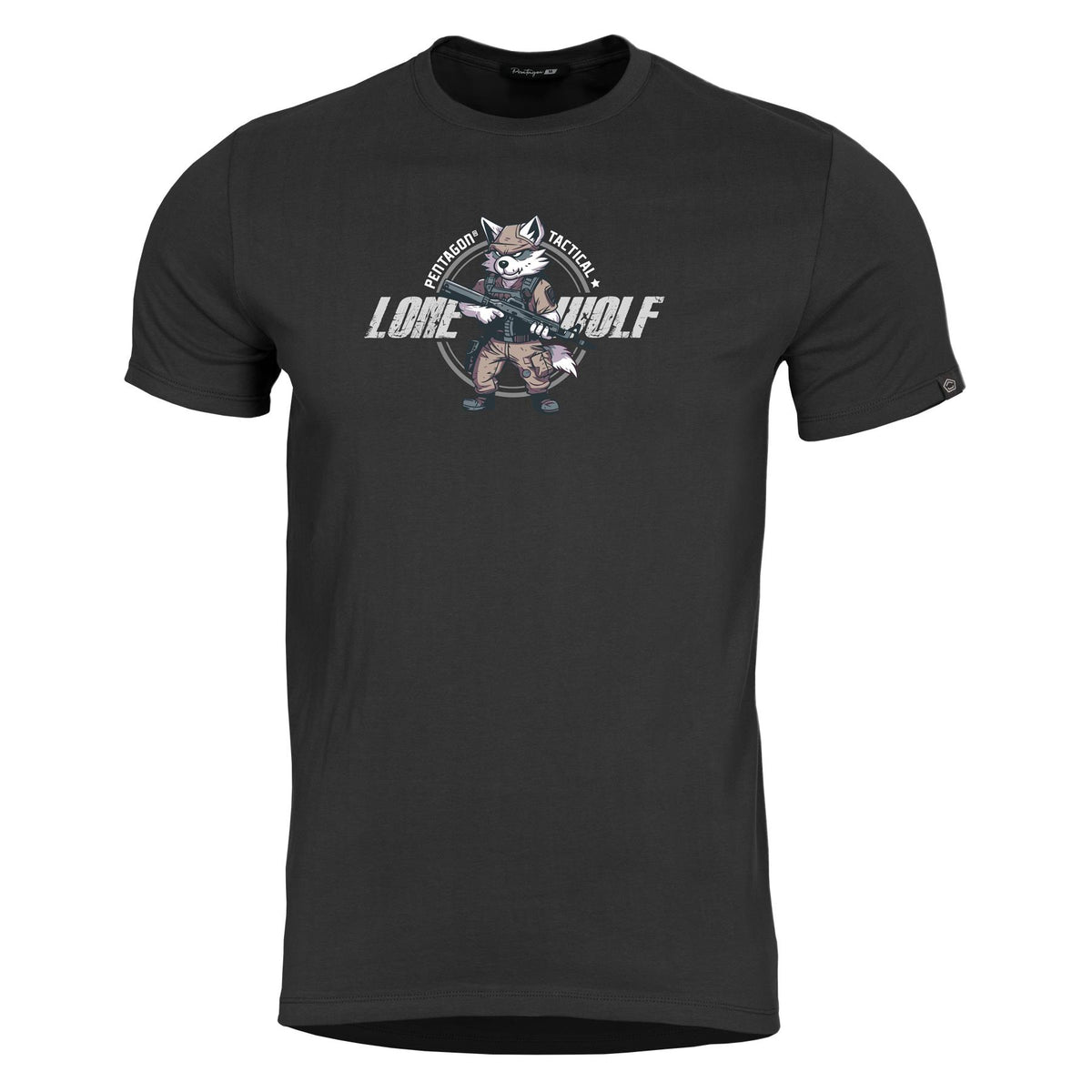 Pentagon Ageron Lone Wolf majica, črna