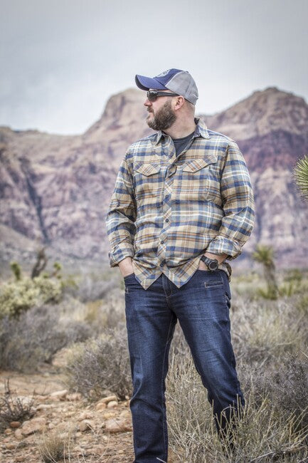 Helikon-Tex Defender Mk2 PILGRIM Πουκάμισο, Rust Plaid