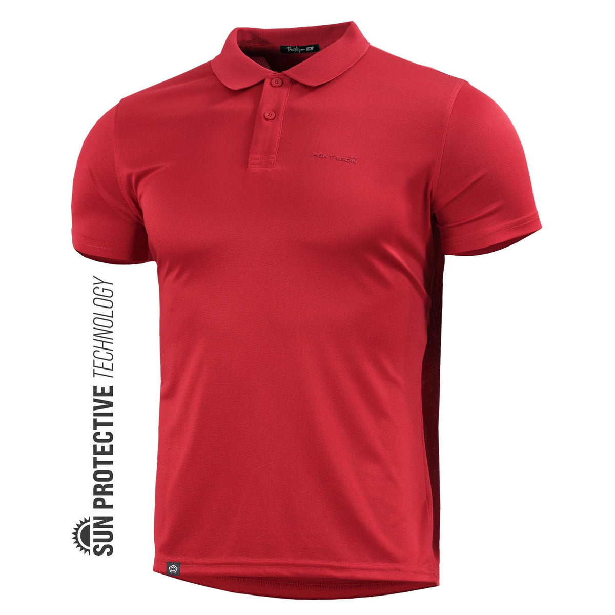 Pentagon Anassa polo majica, rdeča