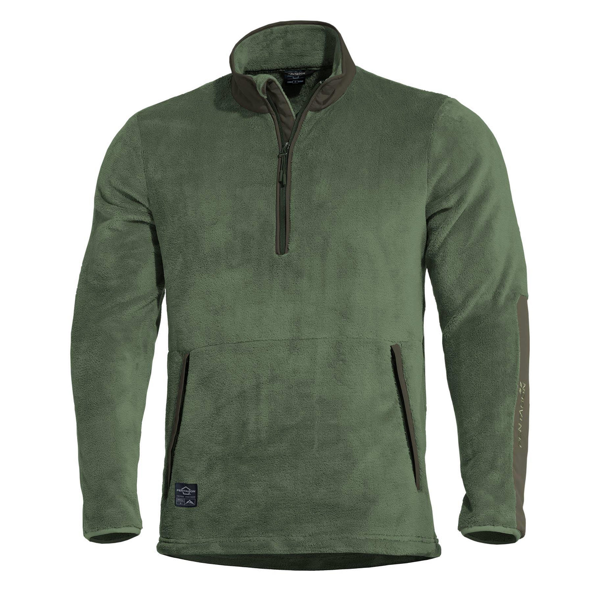 Pentagon Grizzly Hoodie, Camo Green
