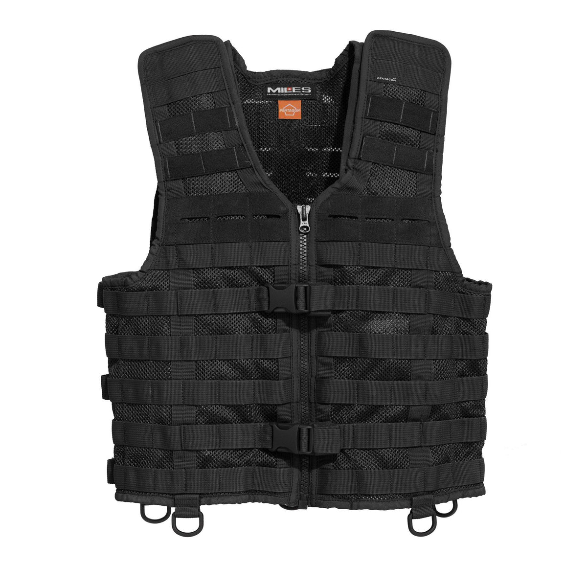 Pentagon Thorax Tactical Molle Vest, Black