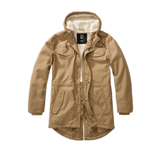 Brandit Marsh Lake teddyparka, kamelna