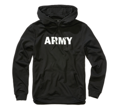 Brandit Army pulover s kapuco, črna