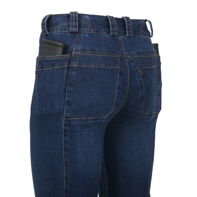 Helikon-Tex COVERT hlače taktične Denim Mid, Vintage Worn Blue