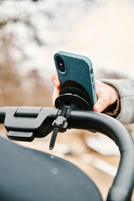 Fidlock Bicykel nosilec za pametni telefon, črn