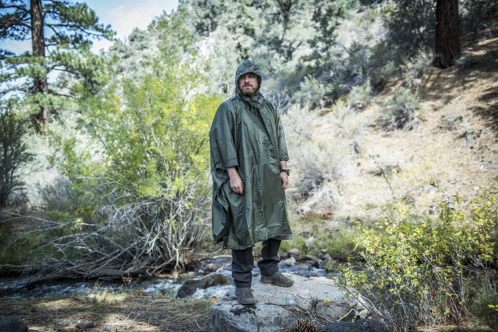 Helikon-Tex PONCHO U.S. MODEL, olivno zelena