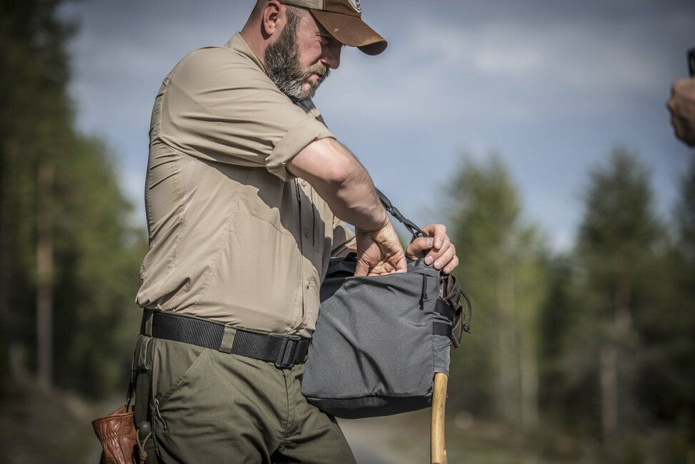Helikon-Tex Bushcraft Haversack Σακίδιο Cordura®, Μαύρο