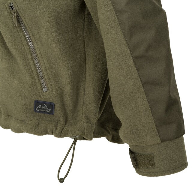 Helikon-Tex Classic Army ojačana flisasta softshell jakna, olivno zelena