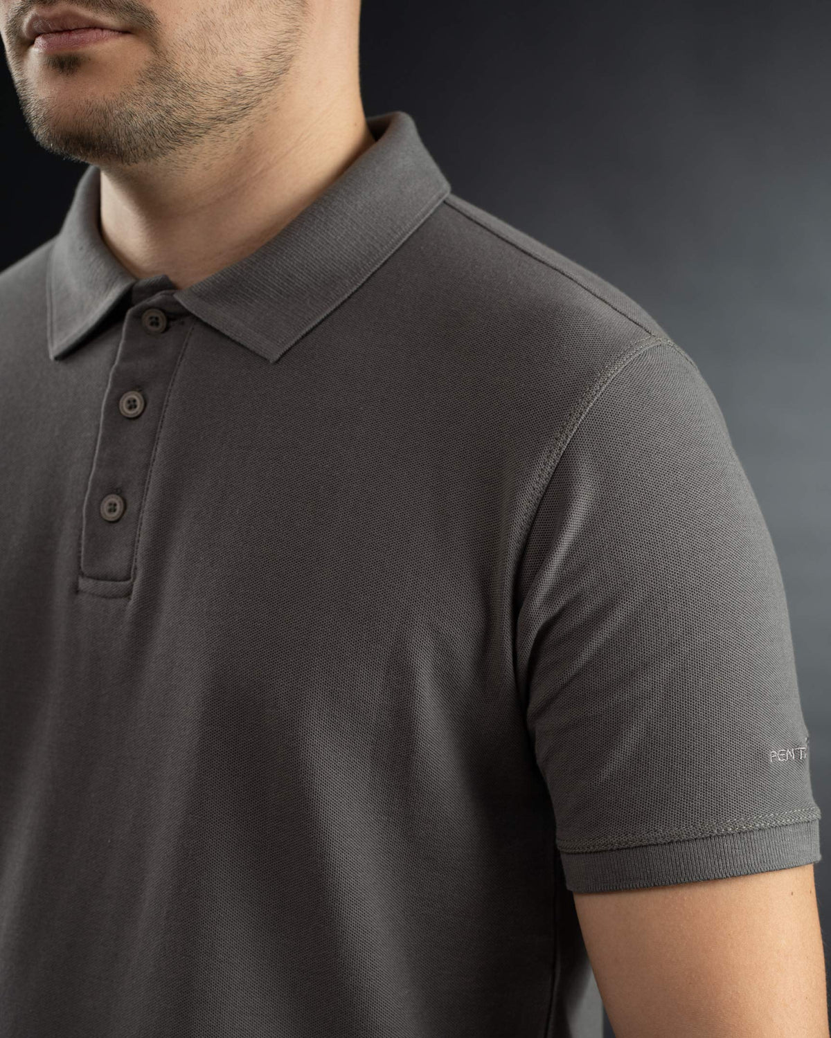 Pentagon Aniketos polo majica, črna