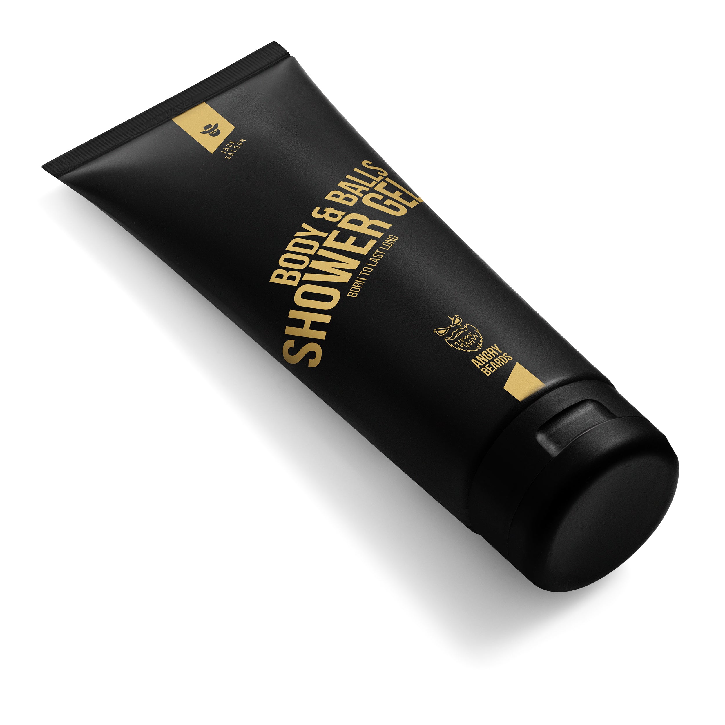 ANGRY BEARDS Jack Saloon Αφρόλουτρο Σώματος & Όσχεων, 230 ml