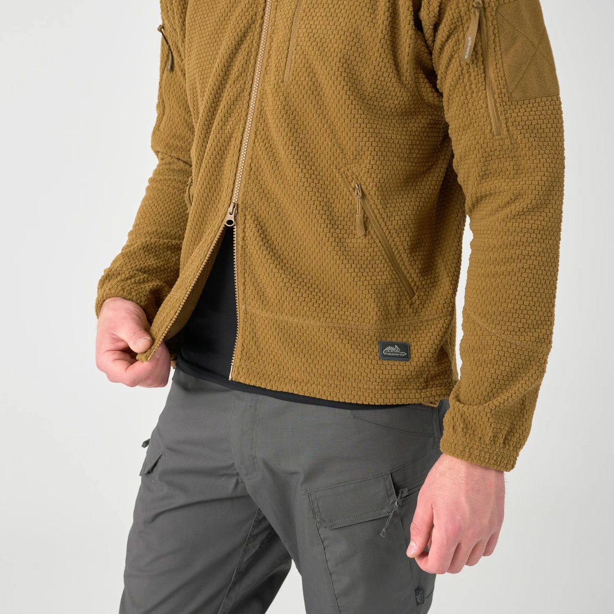 Helikon-Tex Alpha Tactical flisová bunda, navy blue – detail 7