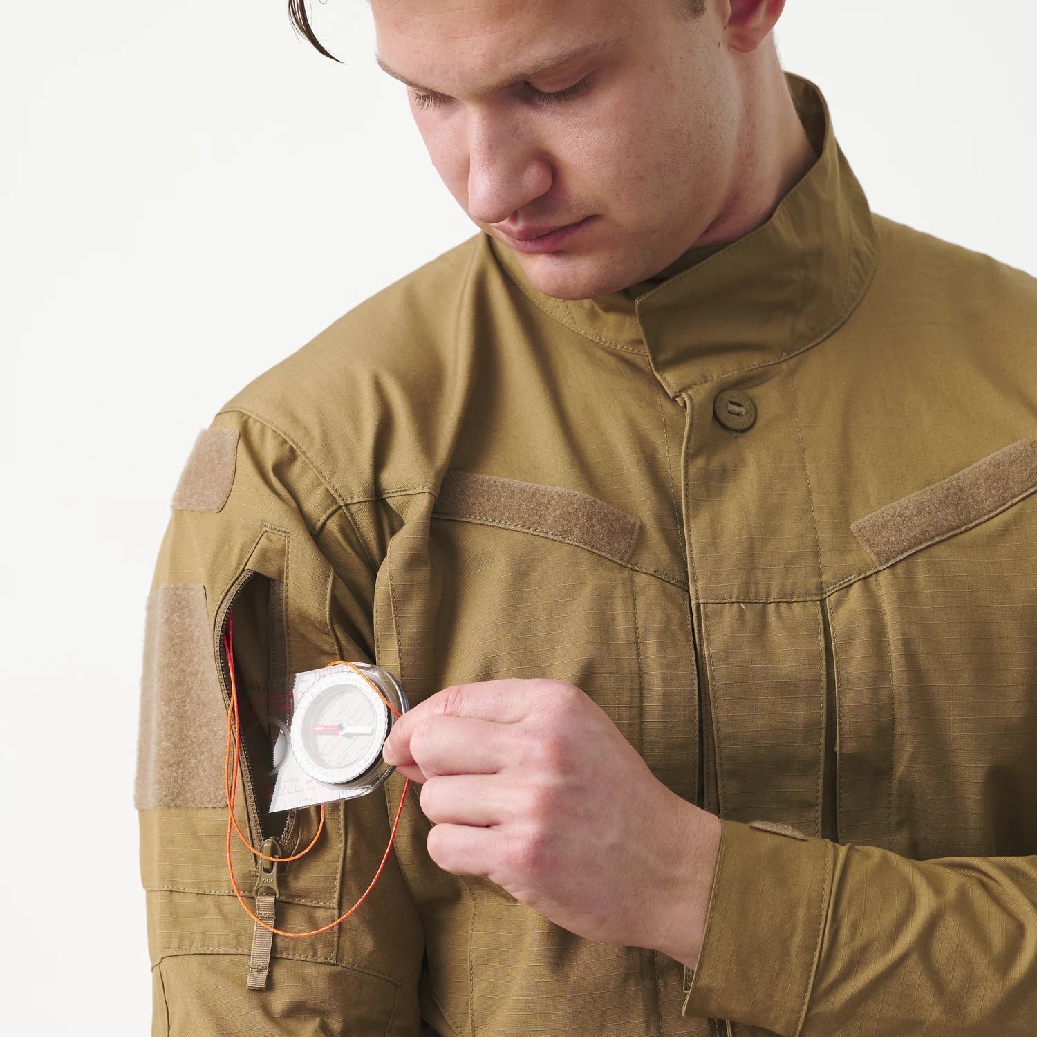 Helikon-Tex MBDU blúza NyCo Ripstop, PL Woodland – detail 8