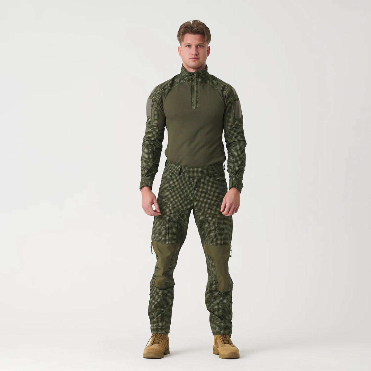 Helikon-Tex MCDU Combat tričko, US Woodland – detail 3