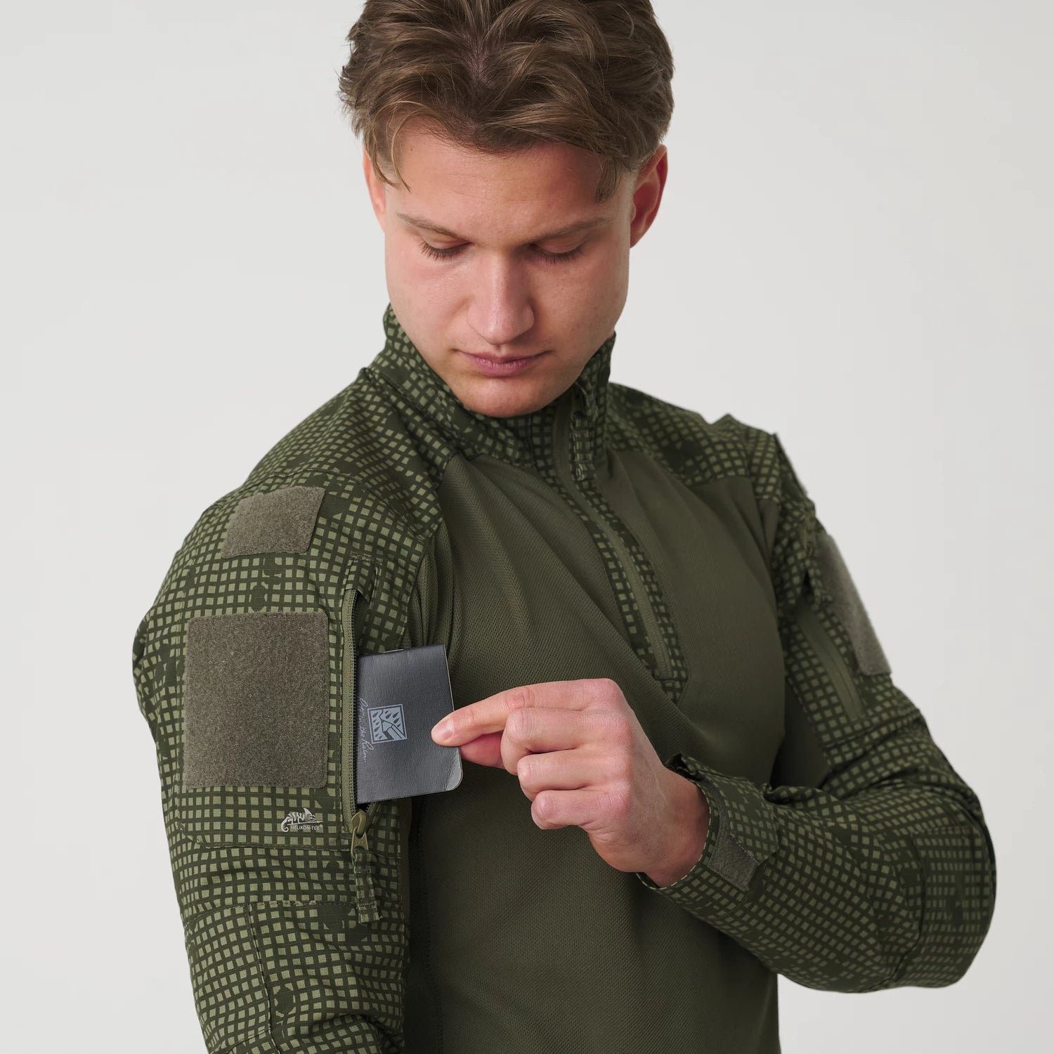 Helikon-Tex MCDU Combat Shirt nátelník taktický, desert night camo – detail 8