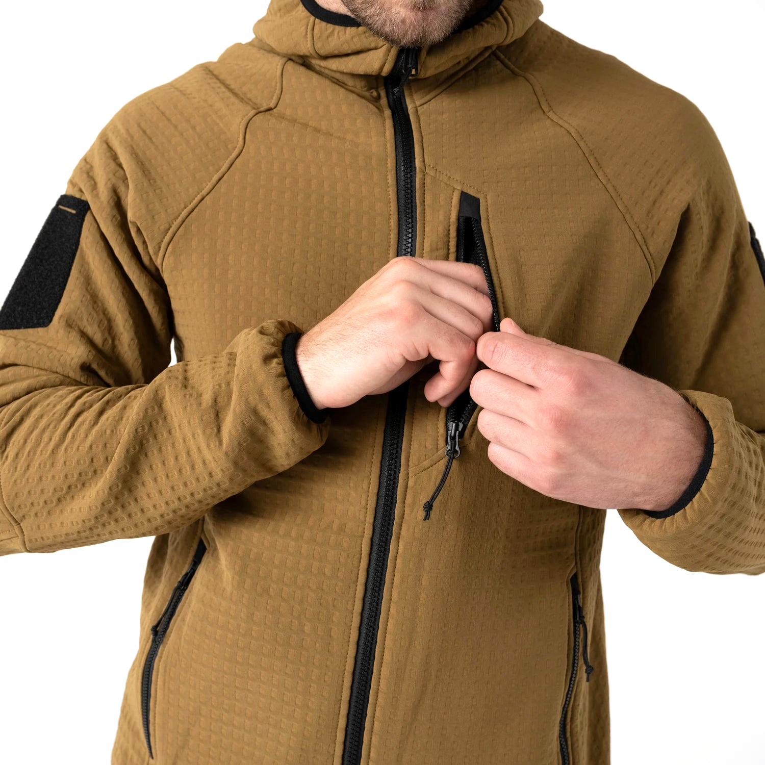Helikon-Tex Patriot PRO flis jakna, črna