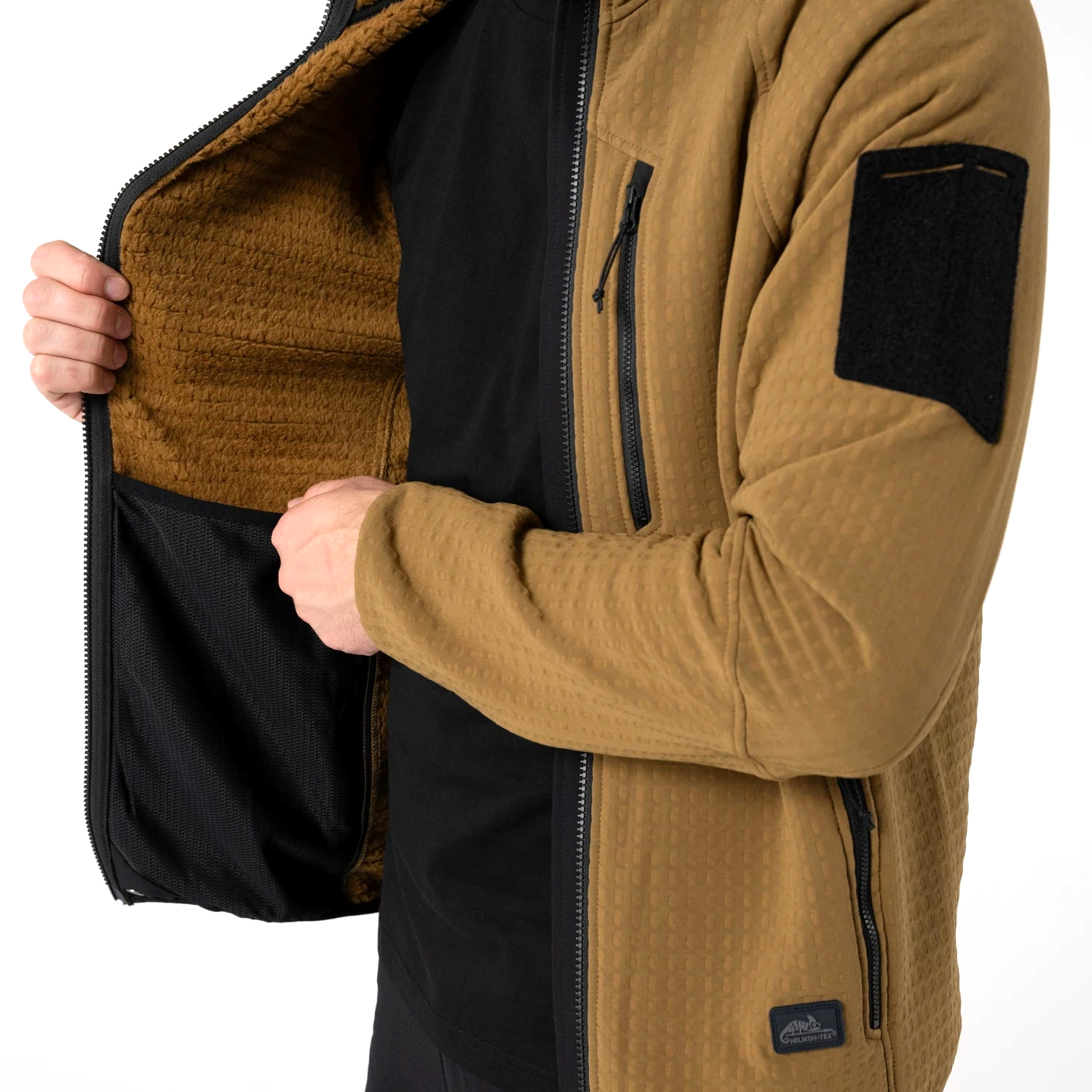 Helikon-Tex Patriot PRO flis jakna, črna