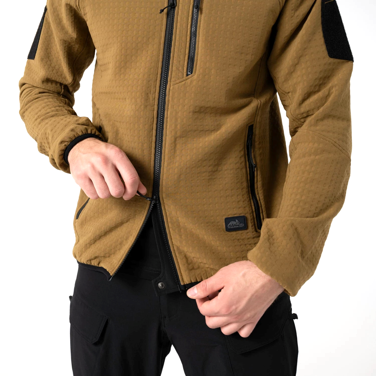 Helikon-Tex Patriot PRO flis jakna, črna