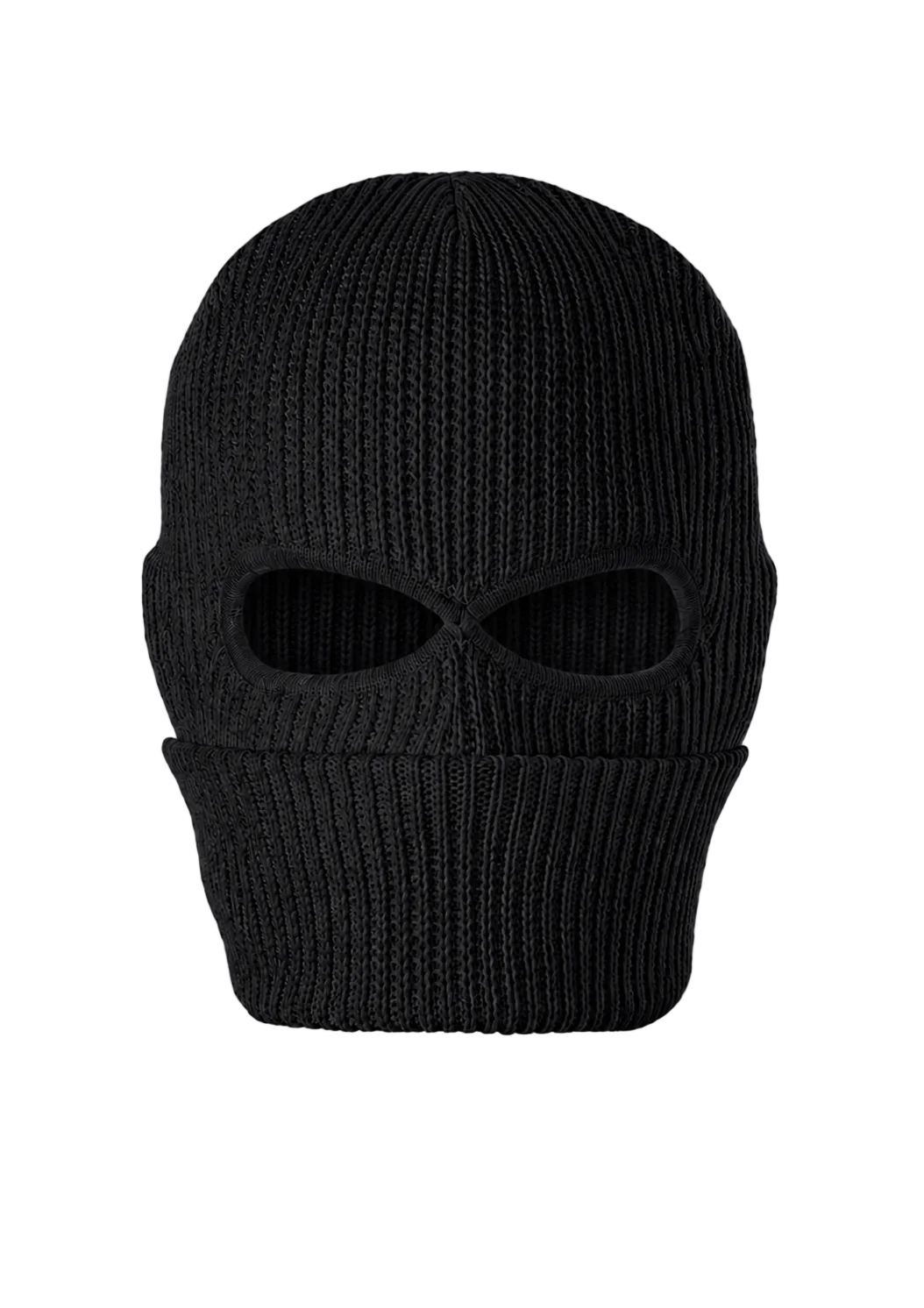 WARAGOD Isvik balaclava with 3 holes, black
