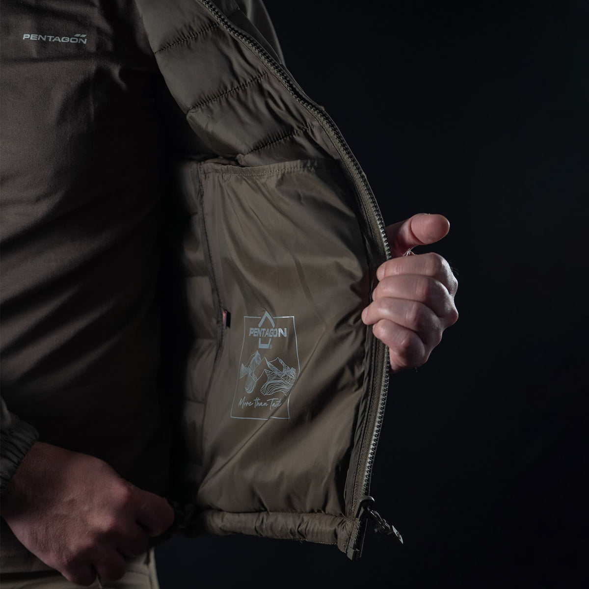 Pentagon Neutron hybrid jacket, black