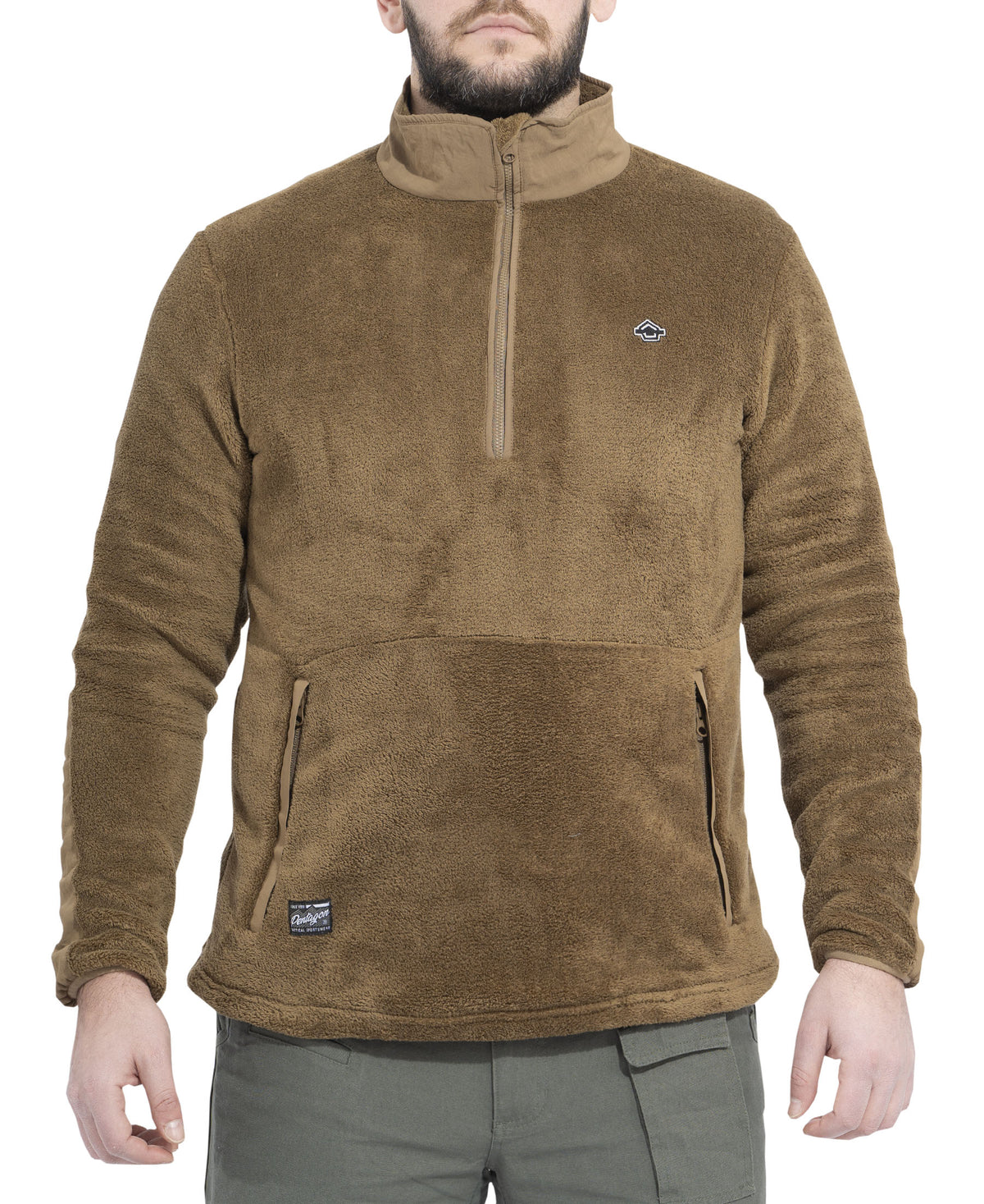 Pentagon Grizzly pulover, črn
