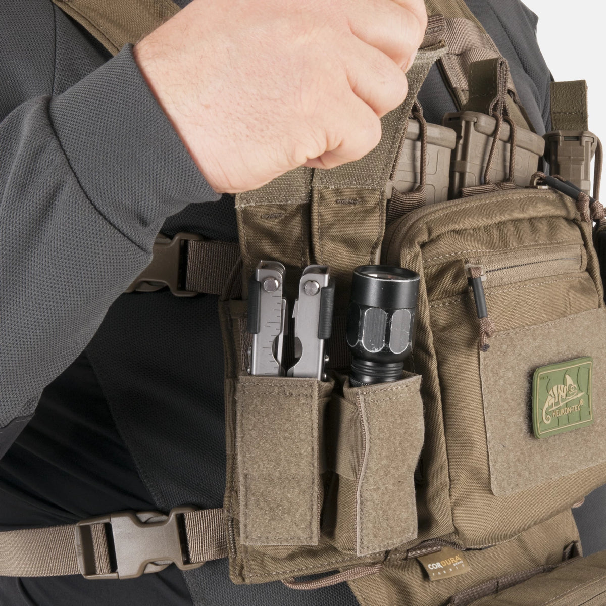 Helikon-Tex Training Mini Rig vesta, olivová – detail 7