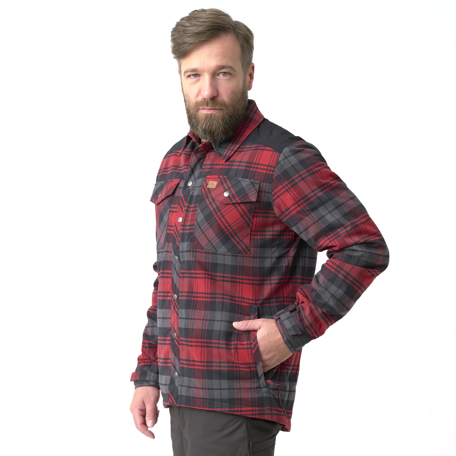 Helikon-Tex Warden zimná košeľa, Slate Moorland Plaid