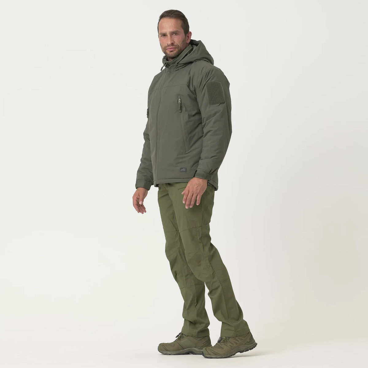 Helikon-Tex LEVEL 7 ľahká zimná bunda Climashield Apex 100g, Flecktarn – detail 1