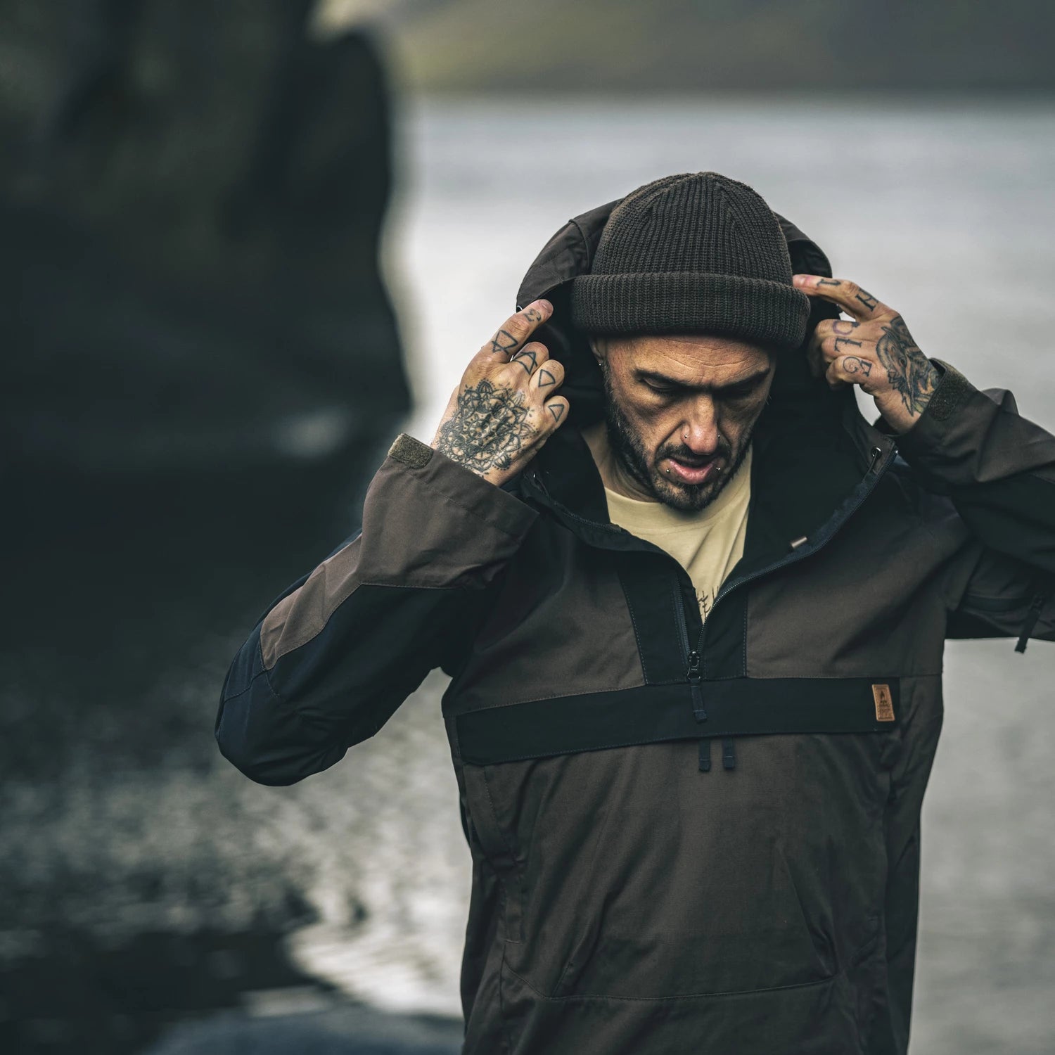 Helikon-Tex WOODSMAN Anorak bunda, Coyote – v použití 1