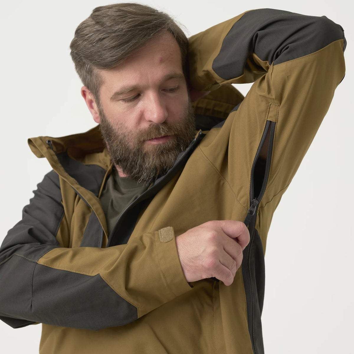 Helikon-Tex WOODSMAN Anorak bunda, Taiga green – detail 4