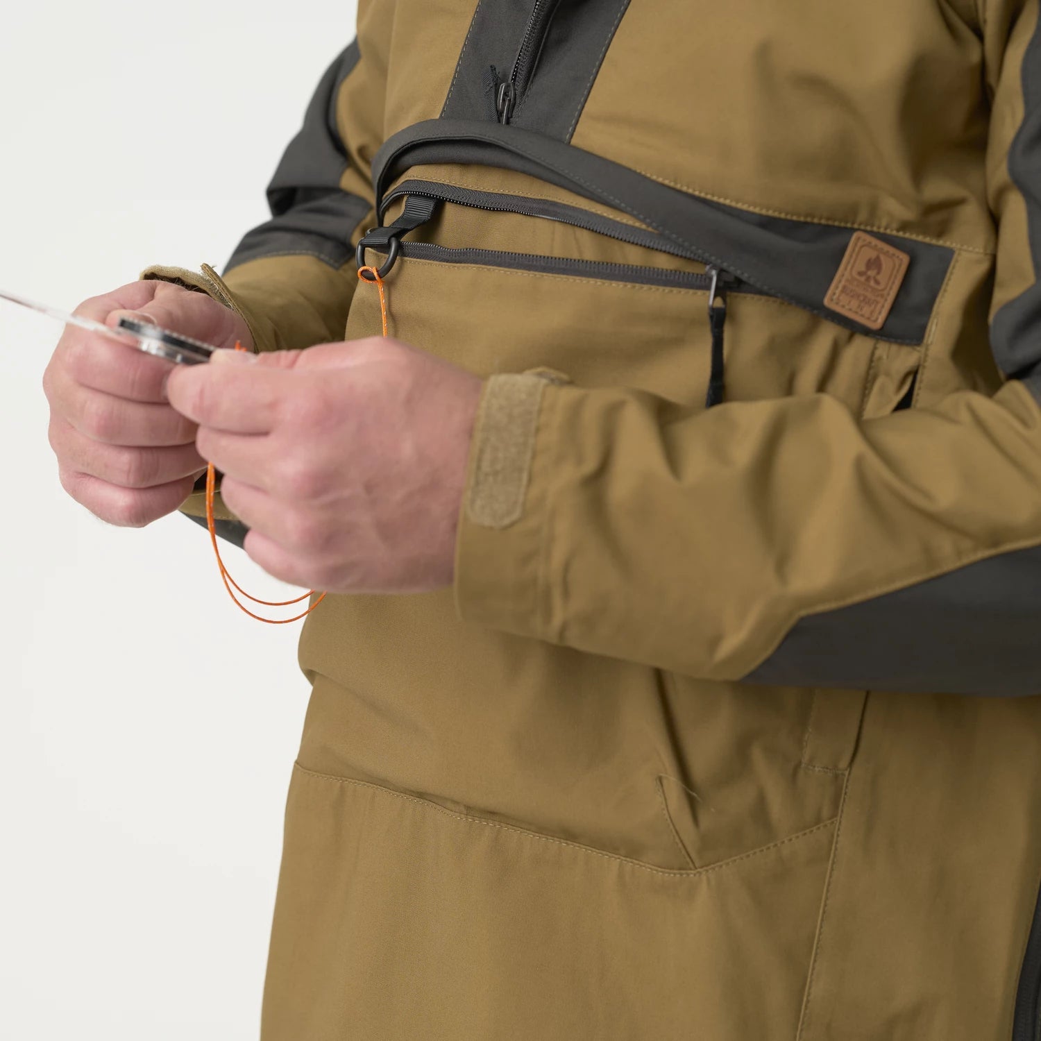 Helikon-Tex WOODSMAN Anorak bunda, Coyote – detail 6